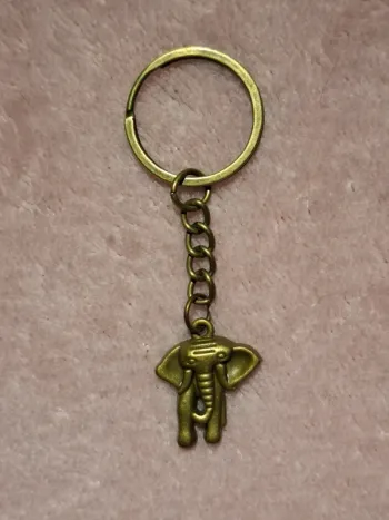 Joli porte-clés éléphant 🐘