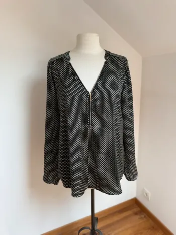Superbe blouse fluide Phildar 🌸 46