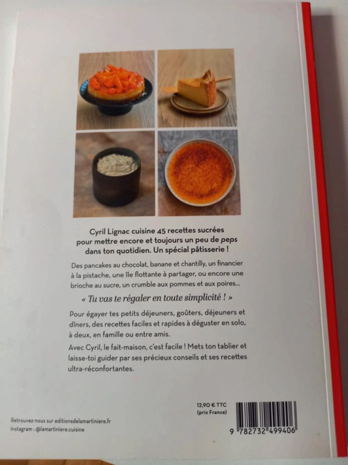 Livre "fait maison spécial pâtisserie" de Cyril Lignac - photo numéro 4
