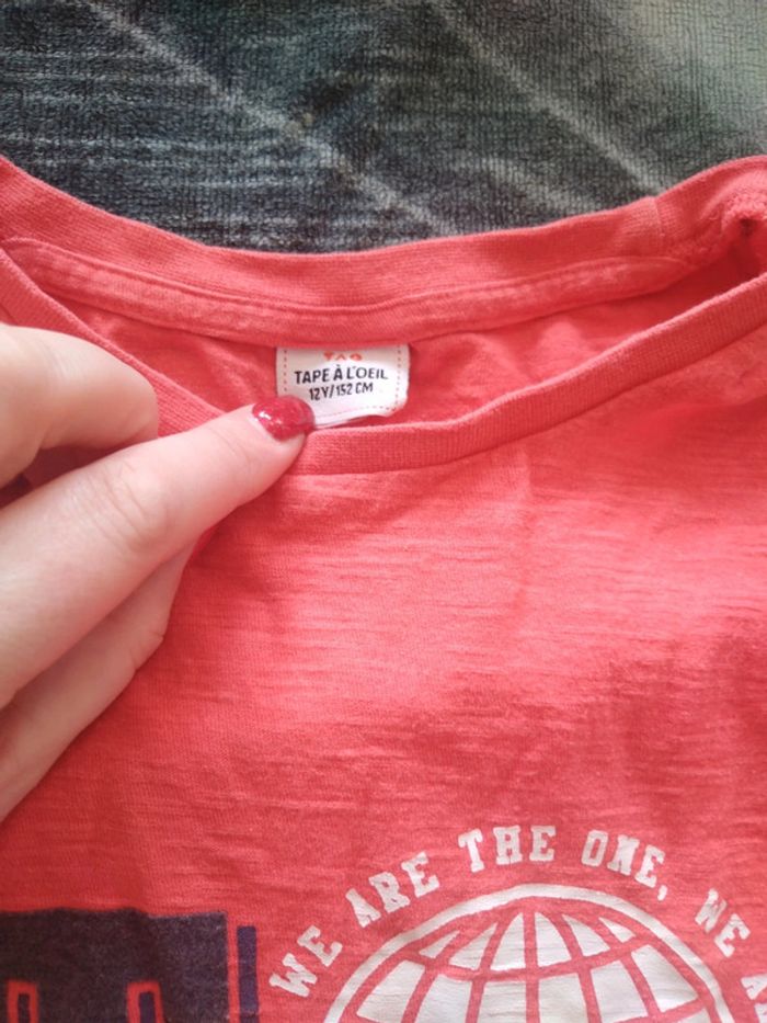 Lot 2 T shirts 12 ans - photo numéro 7