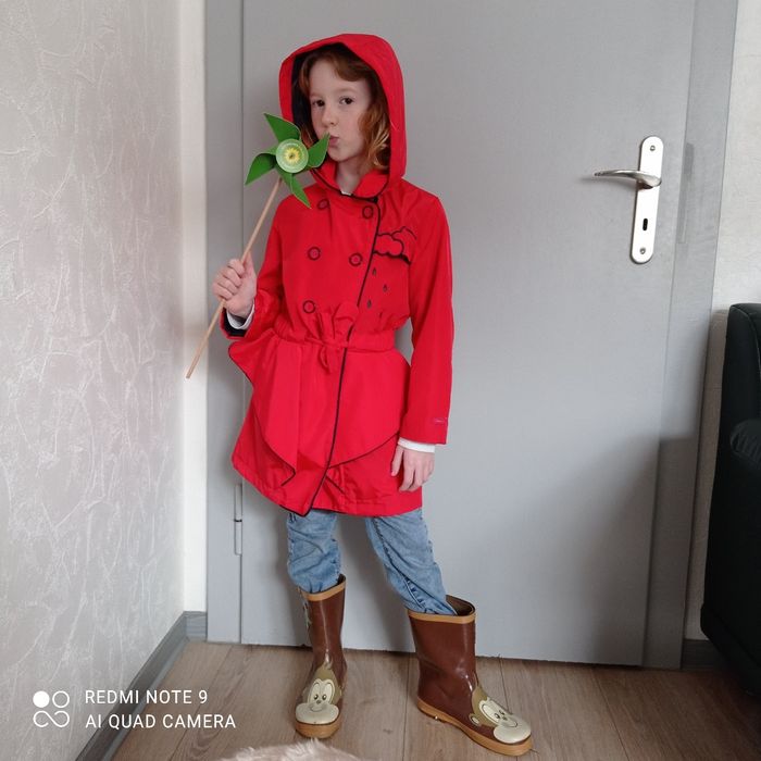 Imper rouge 2 en 1 Catimini 6ans - photo numéro 7
