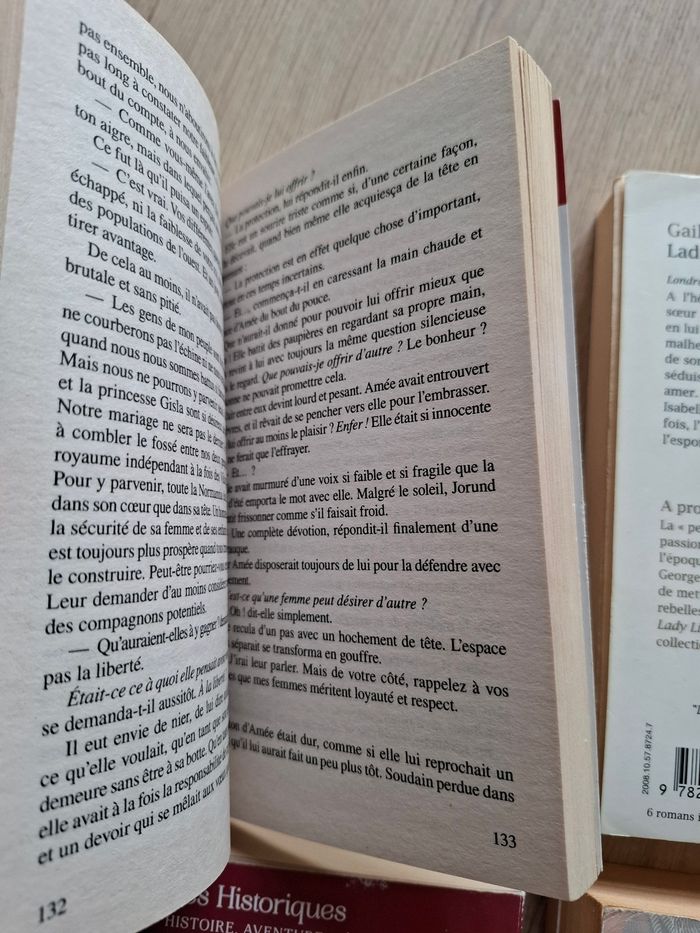 Lot de 4 romans Harlequin Les Historiques en bon état - photo numéro 3