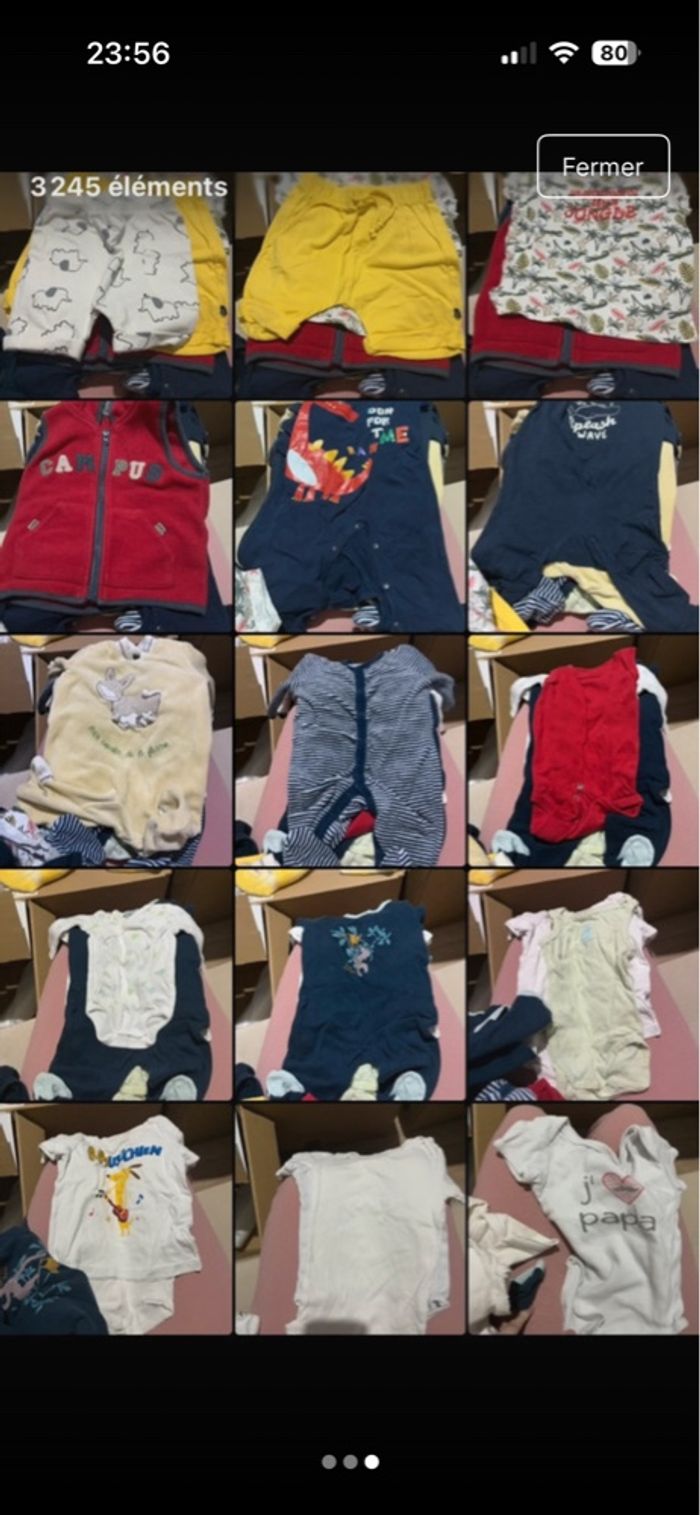 Lot 29 vêtement bébé - photo numéro 3