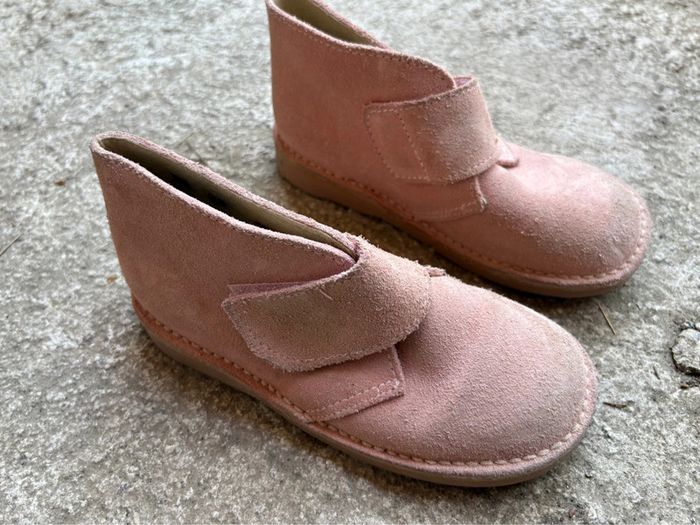 Chaussures bottines fille en cuir - photo numéro 3
