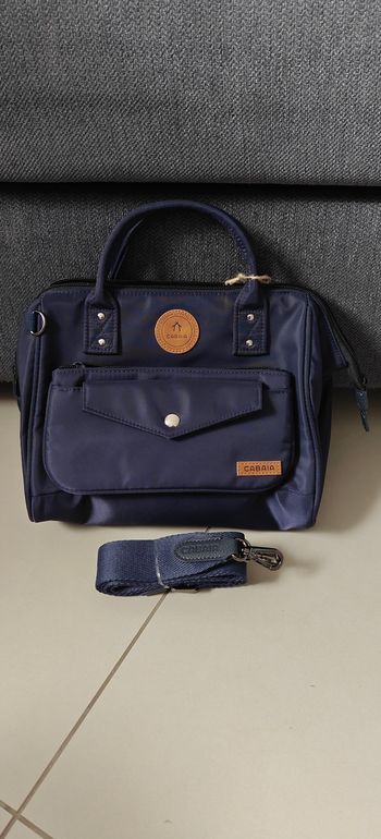 Crossbody M Cabaïa marine