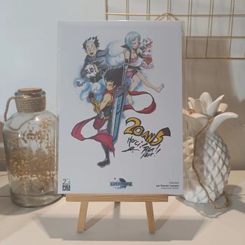 Ex-libris manga everdark 20 ans Pika