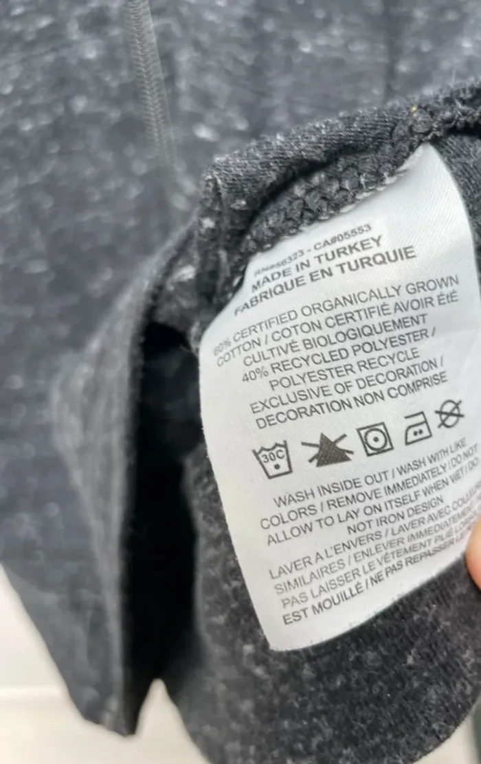 Nike zipped hoodie grey Womens L - photo numéro 5