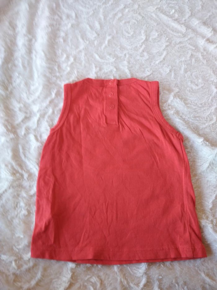 Tee shirt débardeur chemise sans manche Garçon 9 mois Pirate à l'abordage Kitchoun 100% coton - photo numéro 9