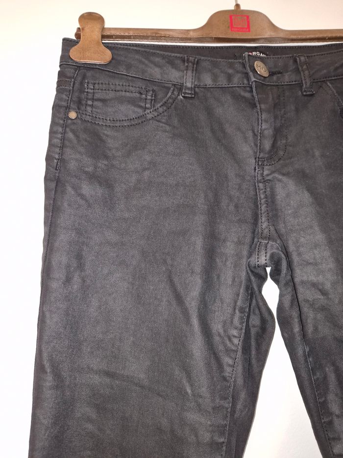 Pantalô skinny effet pétrole Morgan - photo numéro 2
