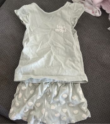 Ensemble short tee shirt