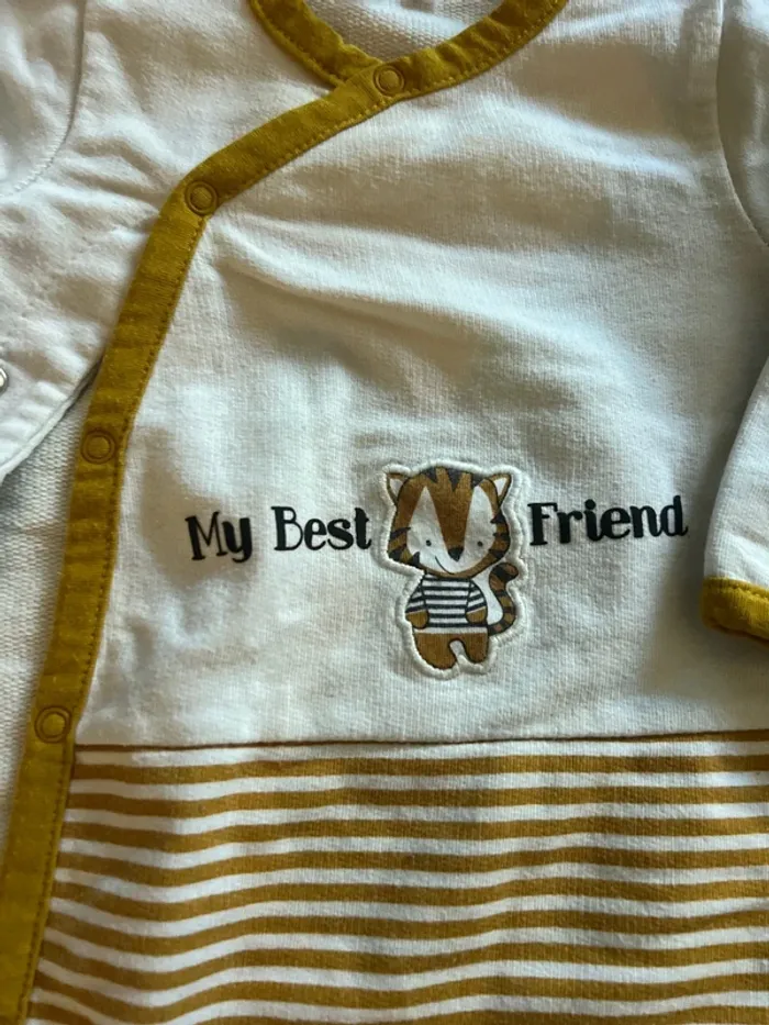 Lot de 4 pyjamas velours 6 mois - photo numéro 6