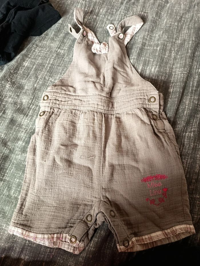 Salopette short 18 mois
