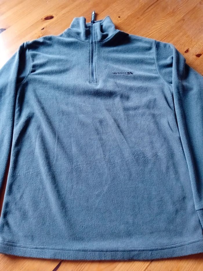 Polaire gris 11/12ansđź’™