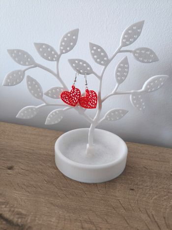 Boucles d'oreilles impression 3D 