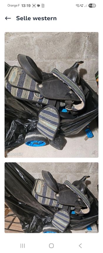 Selle cheval