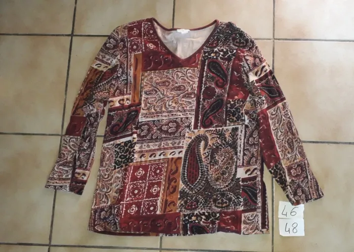 Haut manches longues femme T 46/48