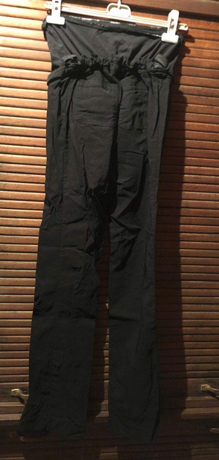 Pantalon noir de grossesse Léger - photo numéro 2