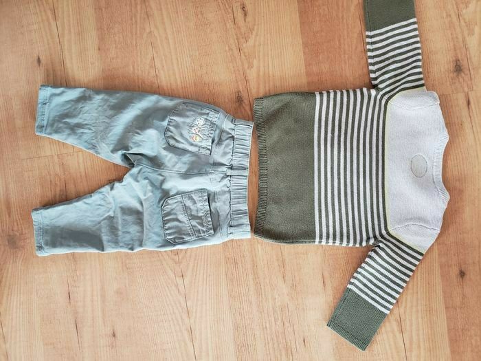 Ensemble kaki Sergent Major 18 mois - photo numéro 3