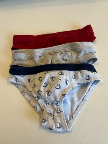 Lot 3 slip Petit Bateau 3 ans