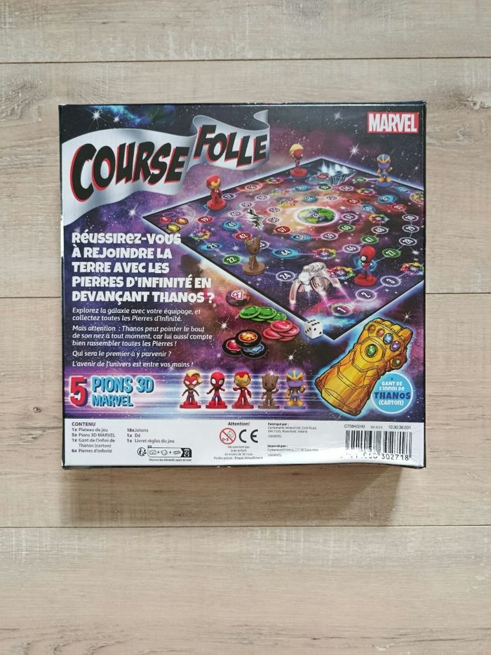 Jeu Marvel Course Folle Neuf sous blister - photo numéro 2