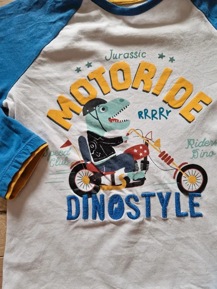 Pyjama dinosaure motoride - photo numéro 2