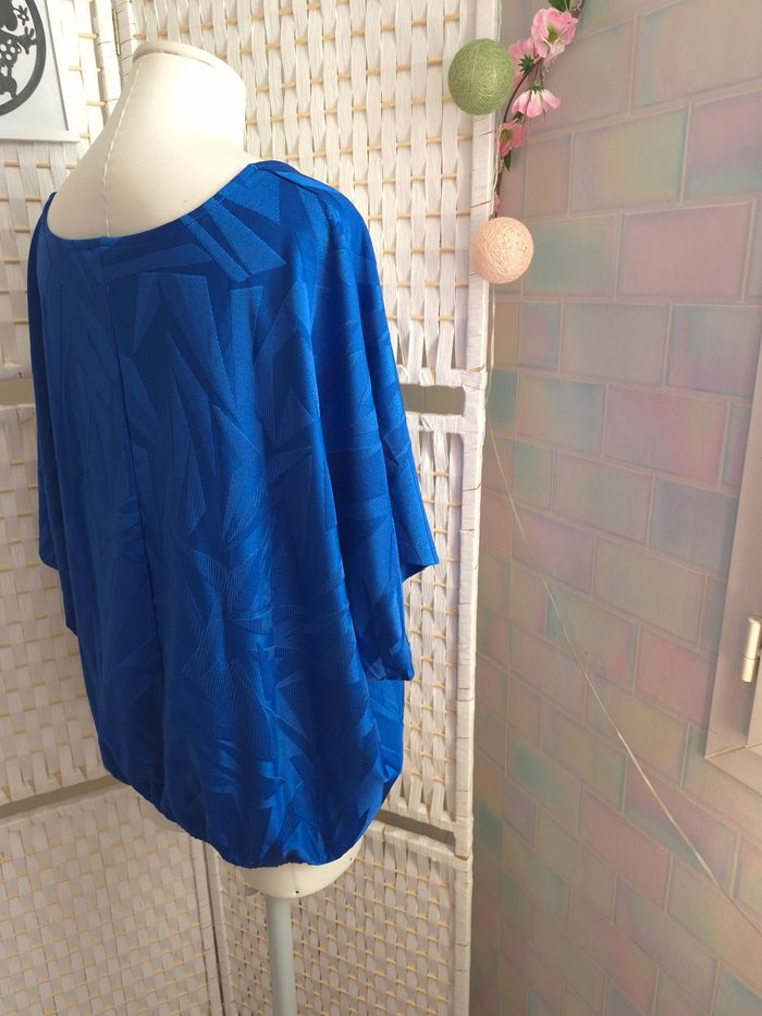 💕Jolie blouse bleu electrique femme TXl / 42 mosquitos 💕 - photo numéro 5