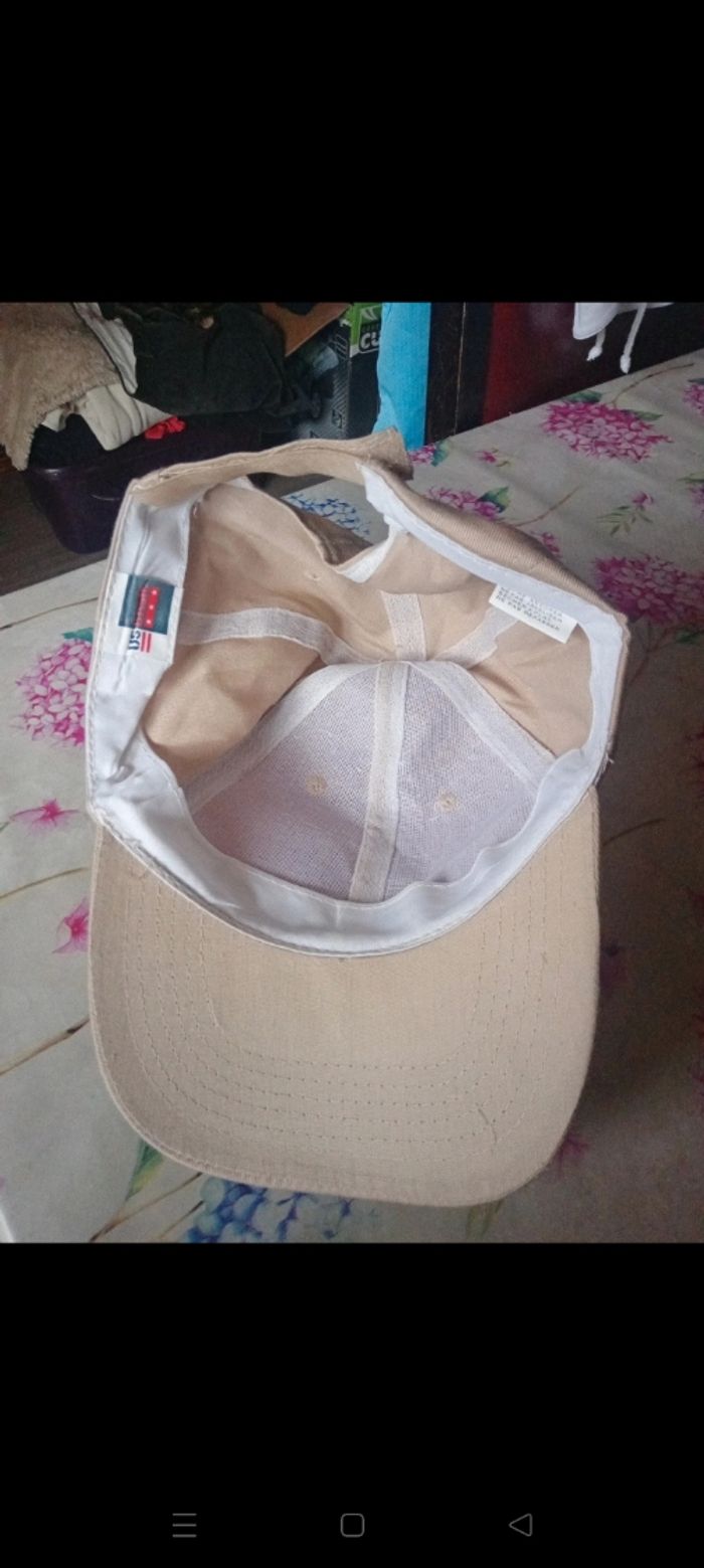 Casquette crème réglable - photo numéro 3