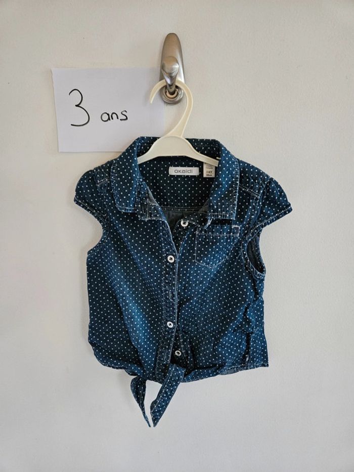 Chemise 3 ans