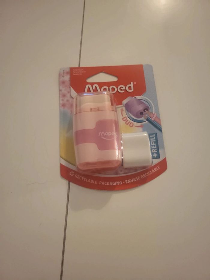 Duo taille crayon et gomme maped