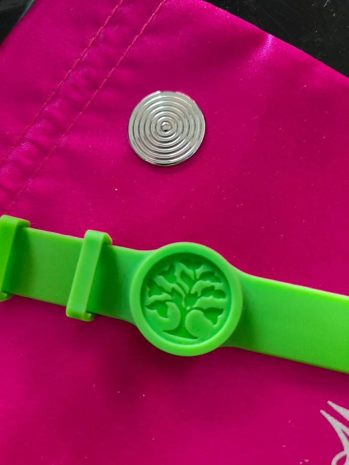 Bracelet magnétique silicone dessin arbre de vie - photo numéro 4