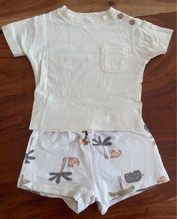 Ensemble short + t-shirt 6M