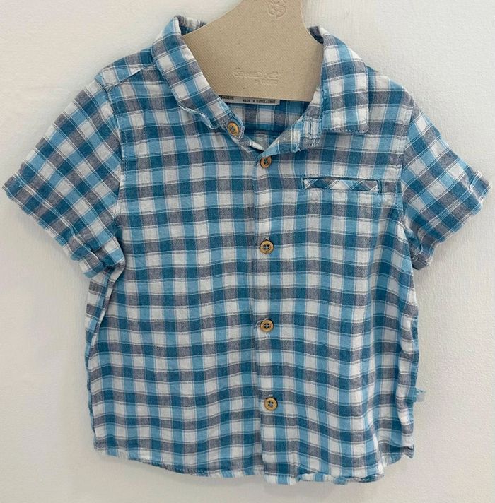Chemise manche courte Zara