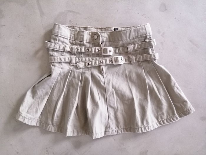 Jupe jean beige Okaidi 5 ans