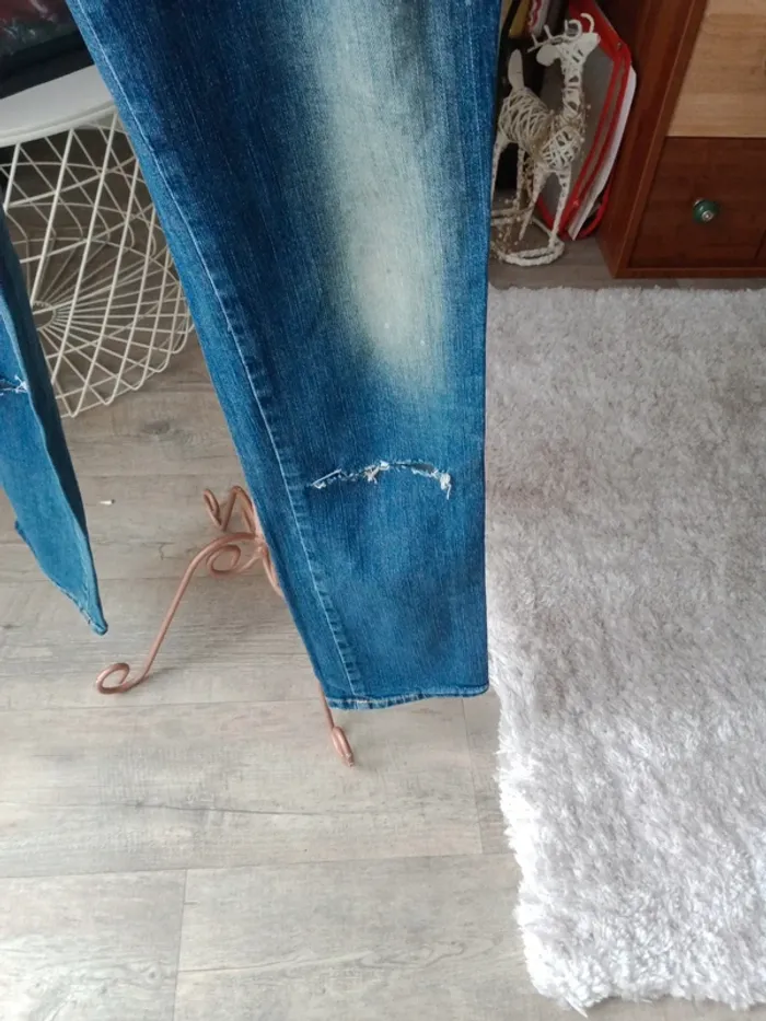 Jeans Diesel cuddy bleu - photo numéro 6