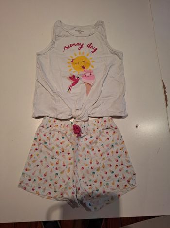 Pyjama d'été DPAM fille 6 ans / 116 cm