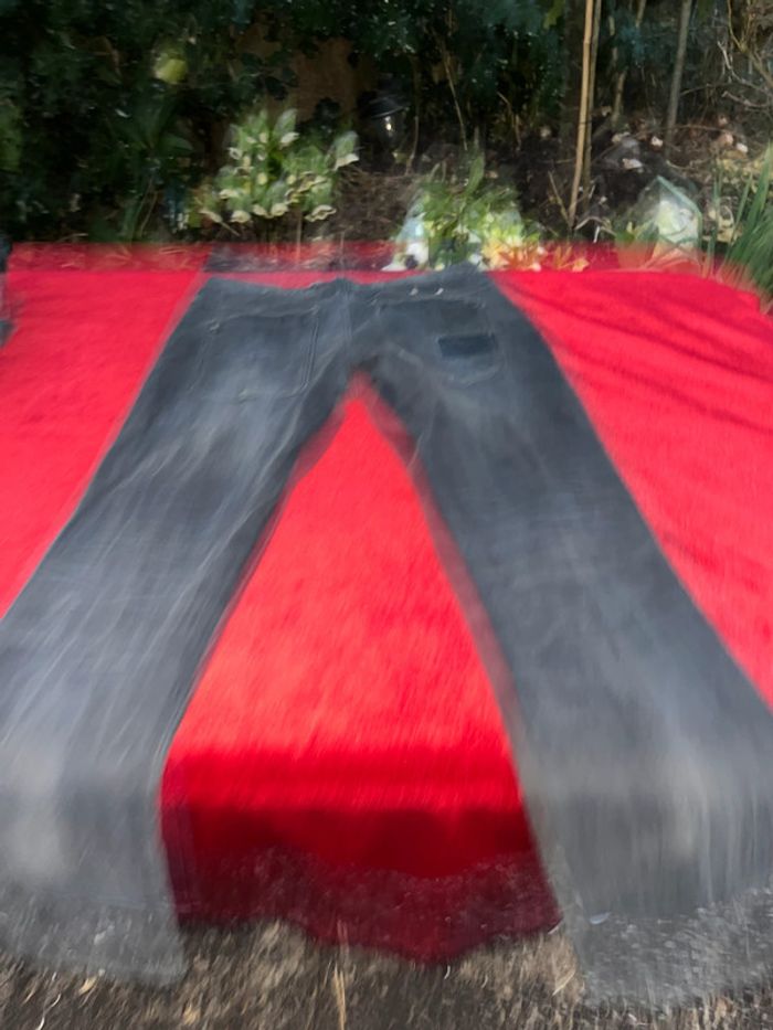 Lot de 4 jeans noir T 40 avec élasthanne - photo numéro 19