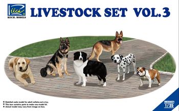 Riich Models 35021 Livestock Set Vol. 3 1/35