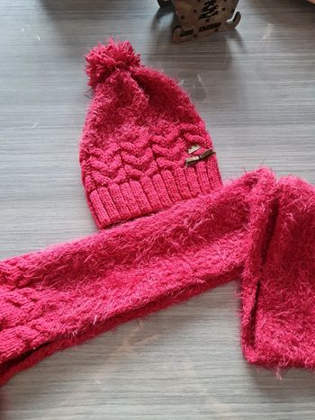 Ensemble bonnet écharpe