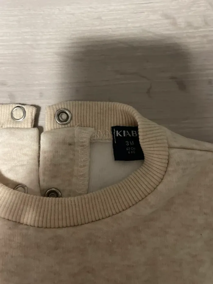 Pull beige kiabi - photo numéro 3
