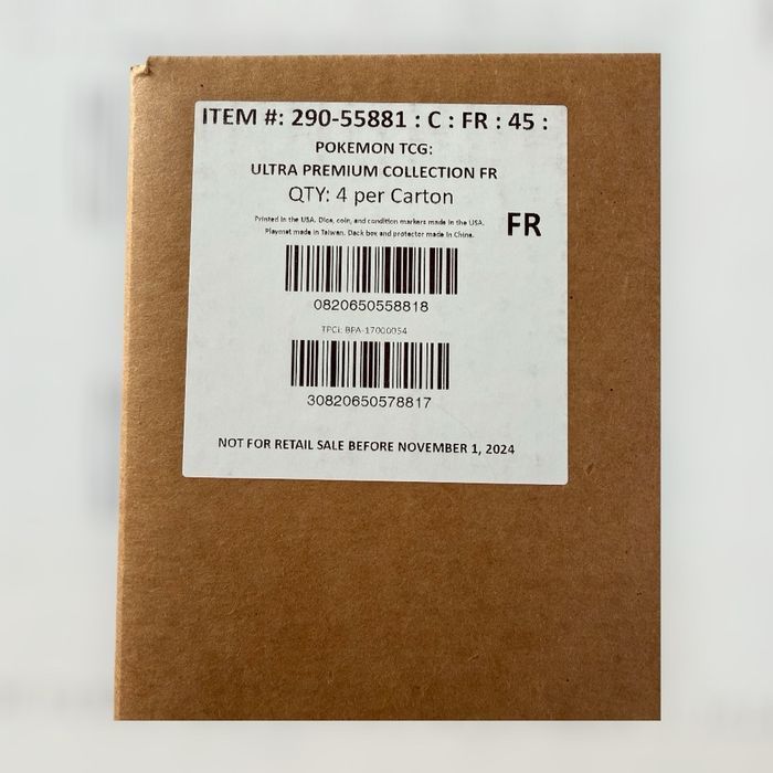 CASE SCELLÉE Coffret Ultra Premium Terapagos EX – Édition FR – Neuf scellé – RARE - photo numéro 5