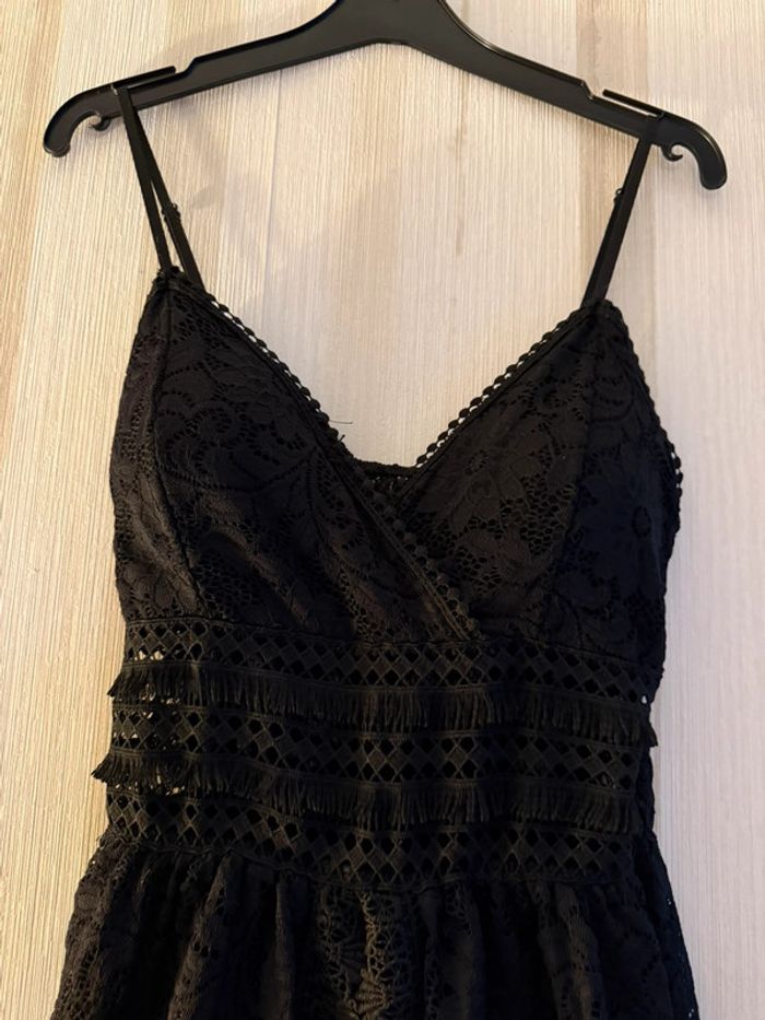 Jolie combi short dentelle - photo numéro 2