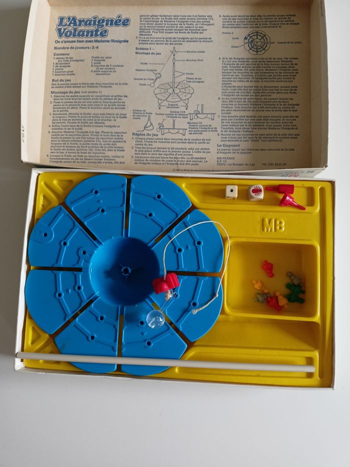 L'araignée volante mb jeux complet - photo numéro 3