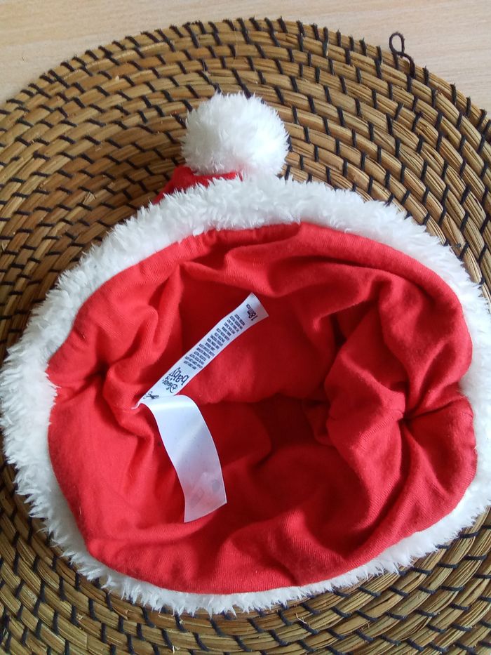 Bonnet et tour de cou thème Noël Disney Baby 18 mois - photo numéro 5