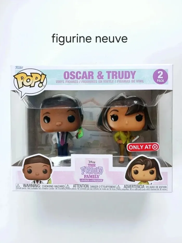 Figurine Funko Pop! Oscar & Trudy 2 Pack The Proud Family