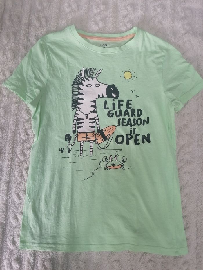 T-shirt manches courtes 🦓 garçon 12 ans - photo numéro 2