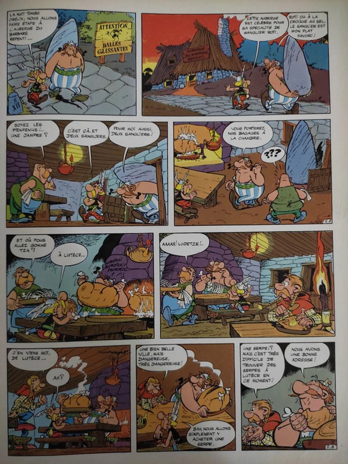 Astérix et Obélix "La serpe d'or" - photo numéro 3