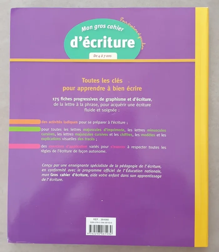 Mon gros cahier d'écriture - photo numéro 4