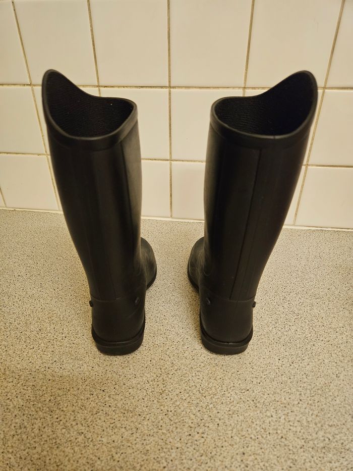 Bottes équitation  Fouganza P 29 noir - photo numéro 2