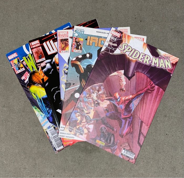 Lot X5 Comics Marvel - photo numéro 2