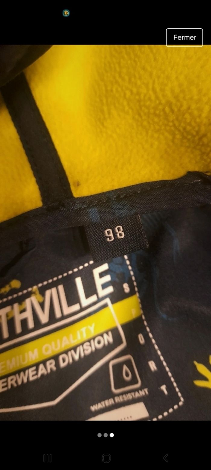 Manteau coupe vent garçon - photo numéro 3